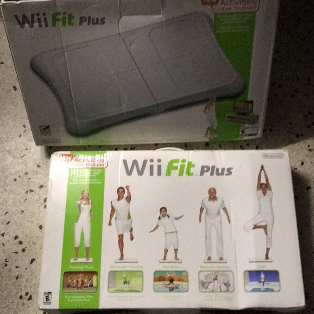 Wii Fit Plus with Balance Board
